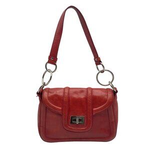 Kate Landry Red Leather HandBag